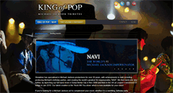 Desktop Screenshot of kingofpop.co.uk