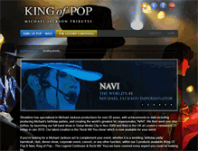 Tablet Screenshot of kingofpop.co.uk